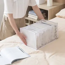 Kleiderschrank-Organizer mit 9 Fächern für T-Shirts