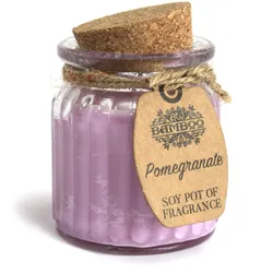Pomegranate Soy Pot of Fragrance Candle