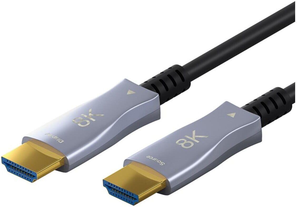 Goobay HDMI Kabel HighSpeed Optical Hybr 100m sw (65565)