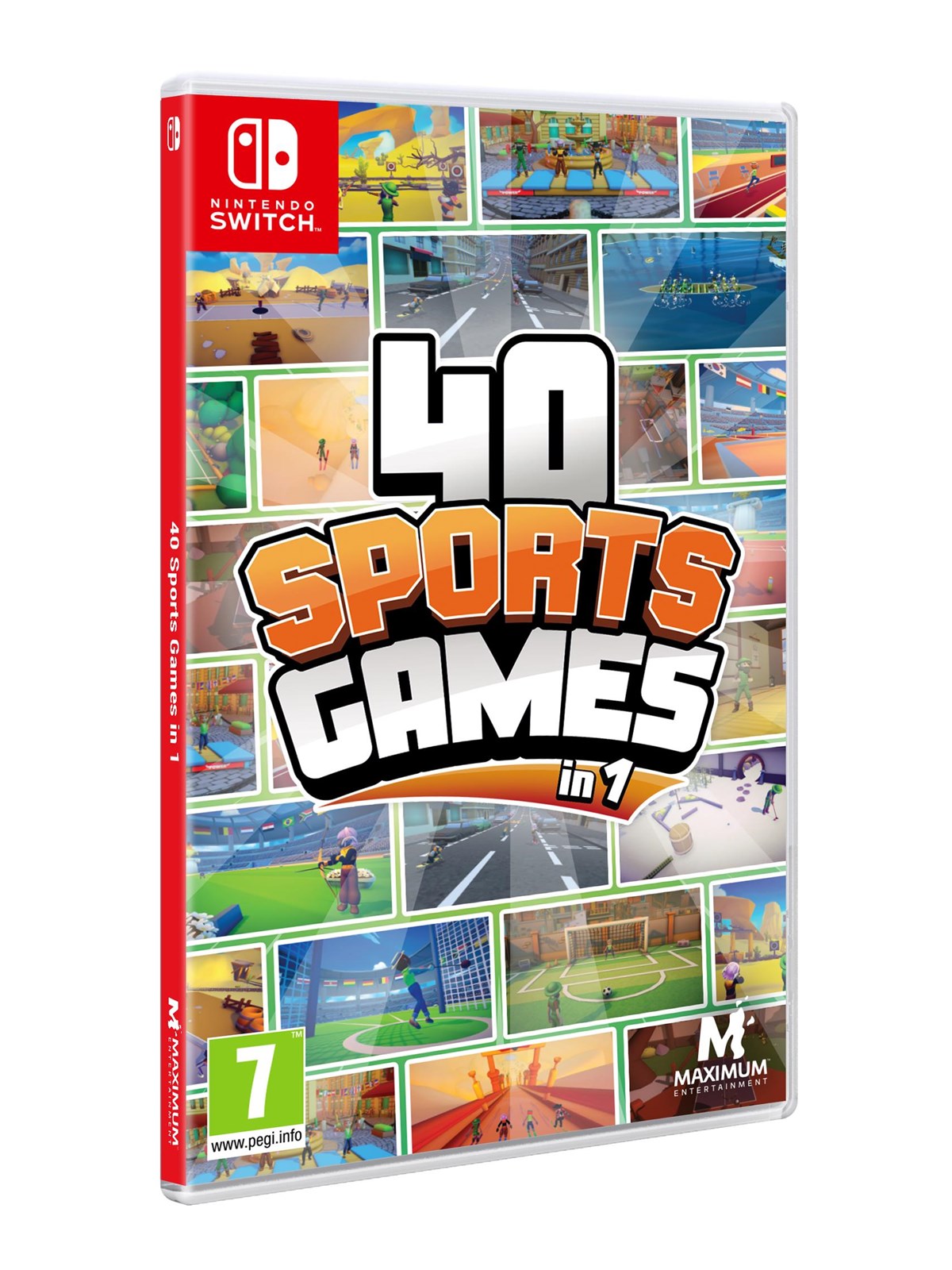 40 Sports Games in 1 - Nintendo Switch - Sport - PEGI 7