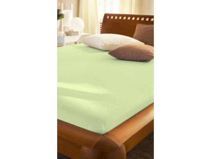 irisette Orion Frottier Stretch Spannbetttuch 180/200-200/200 Farbe 34 lind