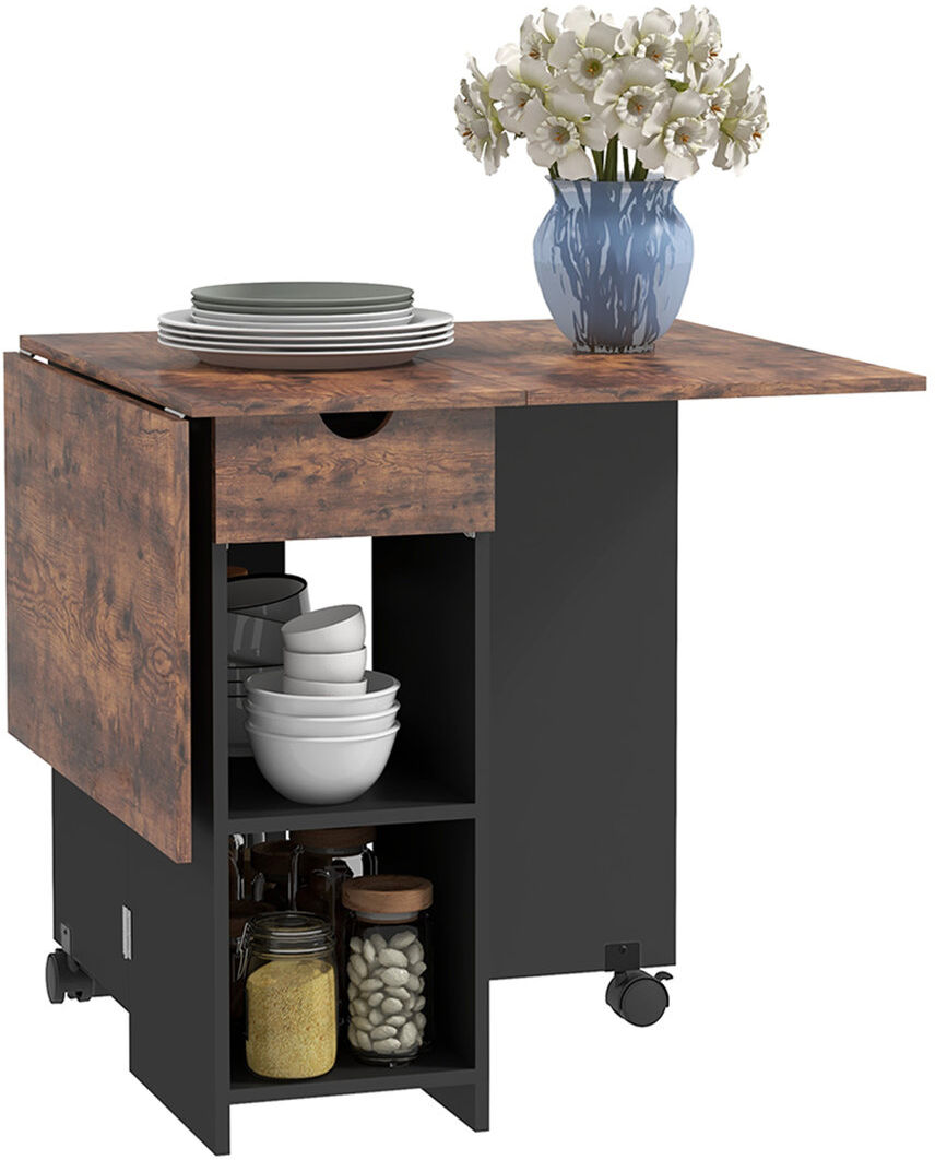 Marlow Home Co. Arnesia Dining Table Brown/Black