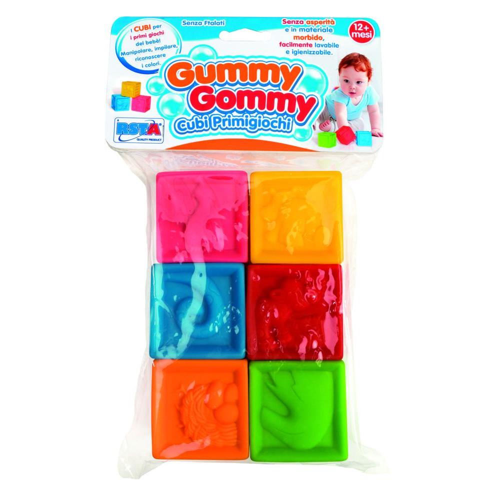 Rs Toys Gummy Gommy - 6 Soft Cubes (36932463)