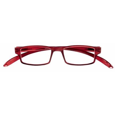 Lesebrille HANG OVER LIFE, rot, +1.50 dpt mit Etui