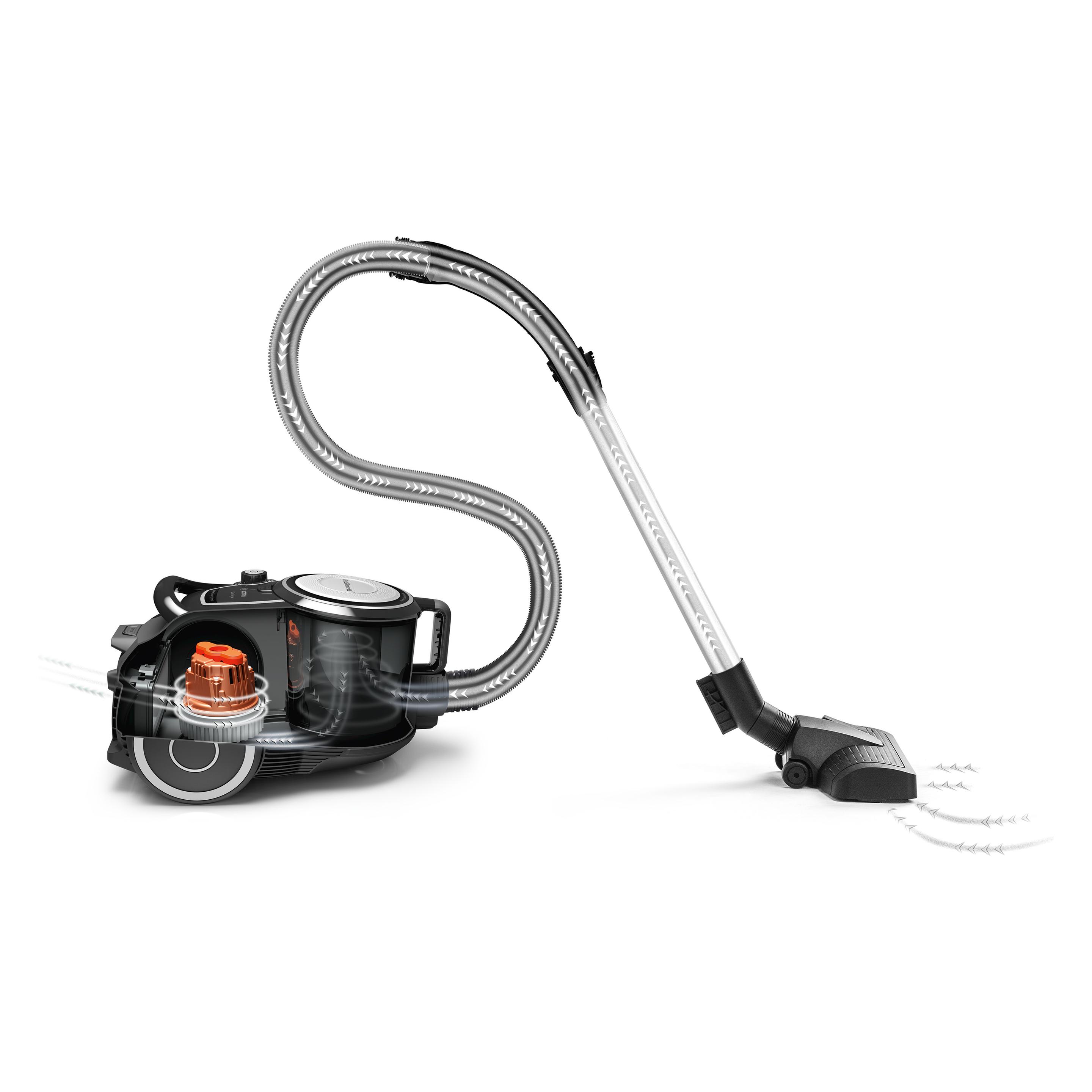 Bosch Hausgeräte Serie 6 BGS41FAM Staubsauger Zylinder-Vakuum Trocken Beutellos (BGS41FAM)