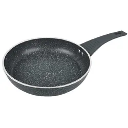 Maestro Frying pan (Granite, Induction) 24cm MR-1214-24, Pfanne + Kochtopf, Schwarz