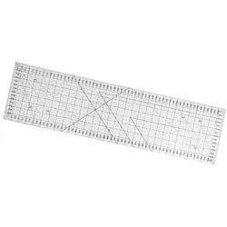 buttinette Rollschneider-Lineal, in cm-Einheit, Größe: 16 x 60 cm