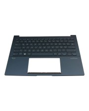ASUS Tastatur inkl. Topcase DE deutsch blau/blau mit Deutschland (13NB11R0M08011)