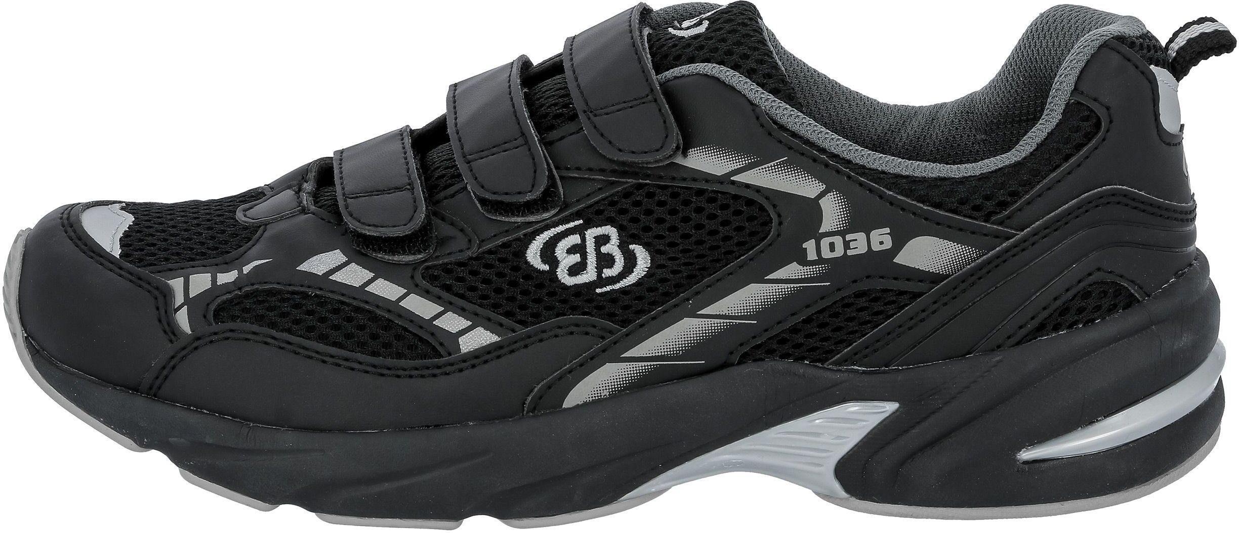 Laufschuh BRÜTTING "Sportschuh Force V", Herren, Gr. 44, schwarz (noir), Schuhe Laufschuh noir 44