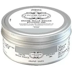 Winsor & Newton, Künstlerfarbe + Bastelfarbe, Charbo Etchink Ink 200Ml Silver 710 (200 ml)