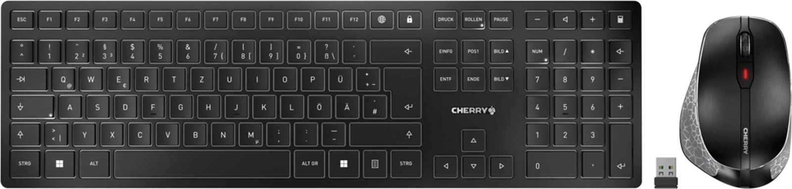 Cherry D-9500DE-2 DW 9500 Slim Wireless Deskset