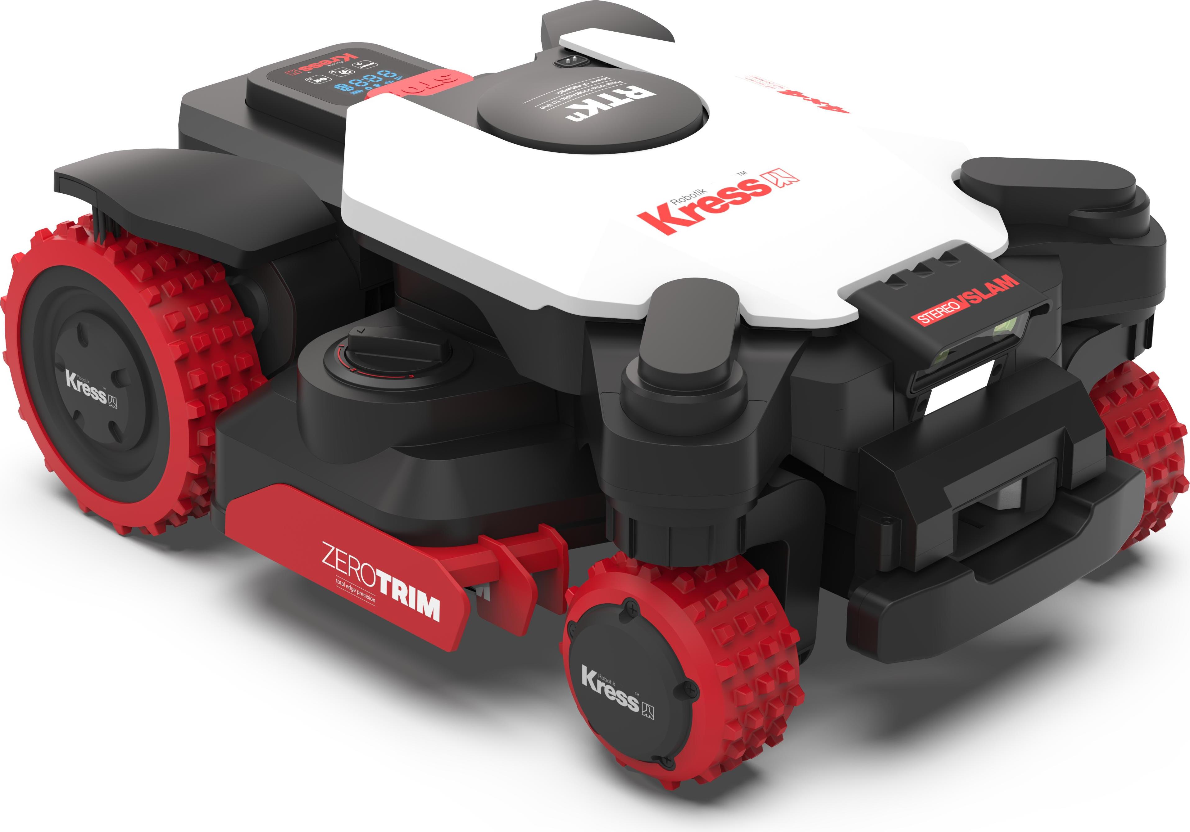 KRESS Mähroboter EyePilot 4x4 RTK KR283E, bis 3.000 m² mit Stereo VSLAM Kamera