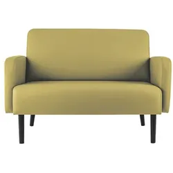 meet 2-Sitzer-Sofa »Lisboa« mit Kunstlederbezug grün, 124x83x55 cm