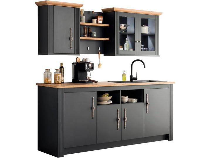 OTTO home Küche KS-Westminster, Breite 204 cm, ohne E-Geräte