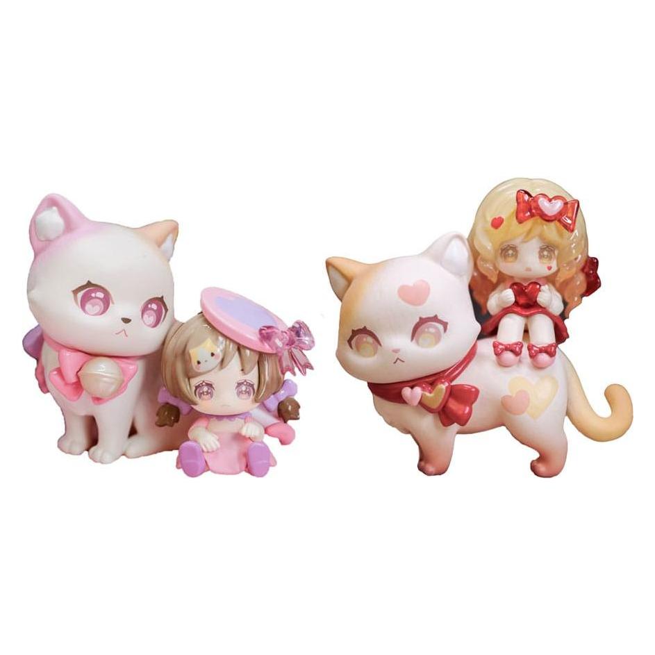 Shenzhen Mabell Animation Development Original Character Sammelfiguren Cat Nizizi-Kitten with you 8 cm Sortiment (6) (SH38885)