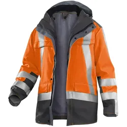 Multinorm Parka "PSA SAFETY X8" - M - warnorange/anthrazit