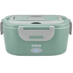 Noveen Lunch Box LB725 Nature, Lunchbox, Grün, Grau, Beige