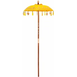 vidaXL Balinesischer Sonnenschirm 125 x 125 x 260 cm