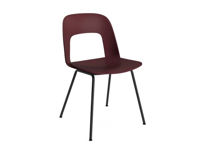 HAY Layout Chair 111 Stuhl Bordeaux-black