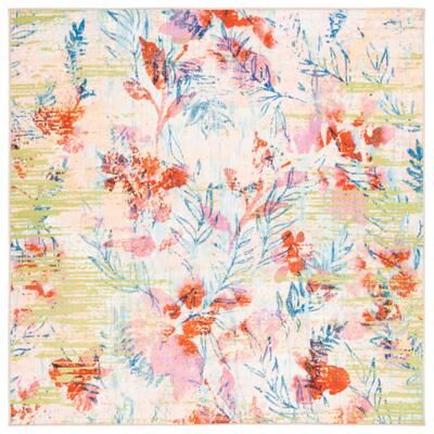 SAFAVIEH Paint Brush Machine Washable Slip Resistant Artura Rug