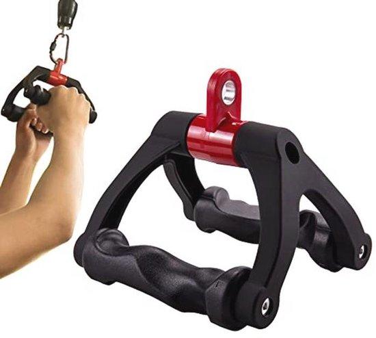 Famanu Kabelbefestigung mit ergonomischem D-Griff für Krafttraining - Antirutsch und Komfort