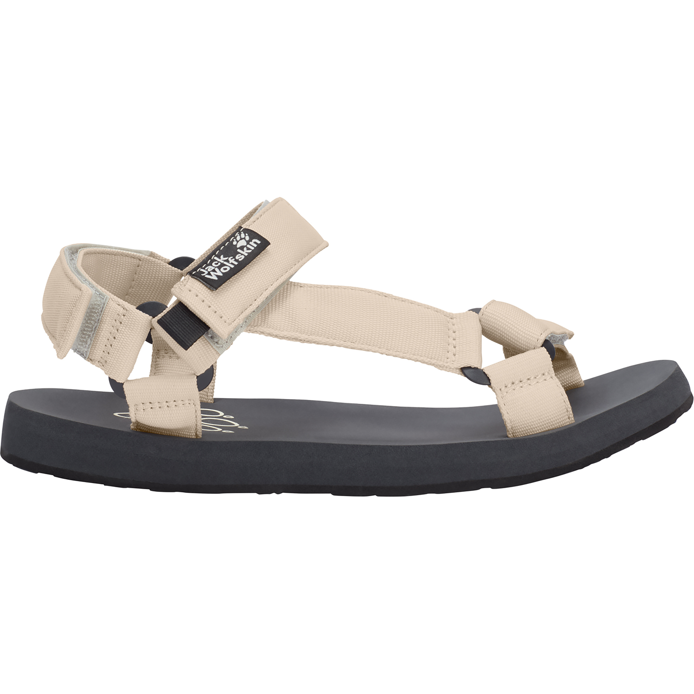 Jack Wolfskin Taiga Sandale Damen Sandalen beige Größe 37 Lifestyle