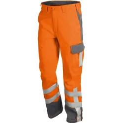Multinorm Bundhose "PSA SAFETY X7" - 24 - warnorange/anthrazit