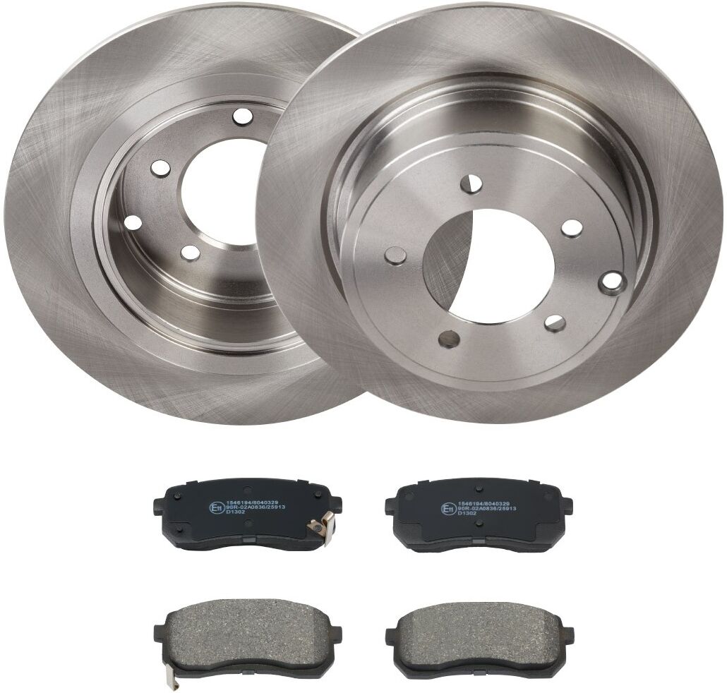 RIDEX 3405B2278 Brake discs and pads set