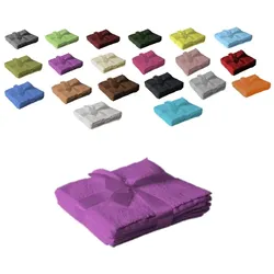 EXKLUSIV HEIMTEXTIL 12 x Seiftuch 500 g/m2  30 x 30 cm Lila