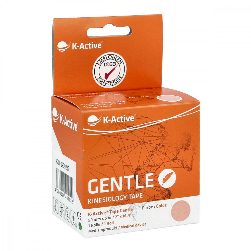 K-Active Europe GmbH K Active Tape Gentle 50mmx5m 06939267