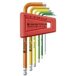 PB Swiss Tools, Schraubenzieher, Winkelschraubendreher-Satz (6-Kant)