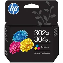 HP, Druckerpatrone, Hewlett-Packard 302XL/304XL Tri-clr Original Ink Crtg, 302XL/304XL (CL)