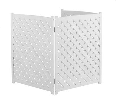 Kodotan sofa "3-Panel Outdoor Air Conditioner Fence Screen, Outside Wood Privacy Fence, 32"" W x 38"" H"