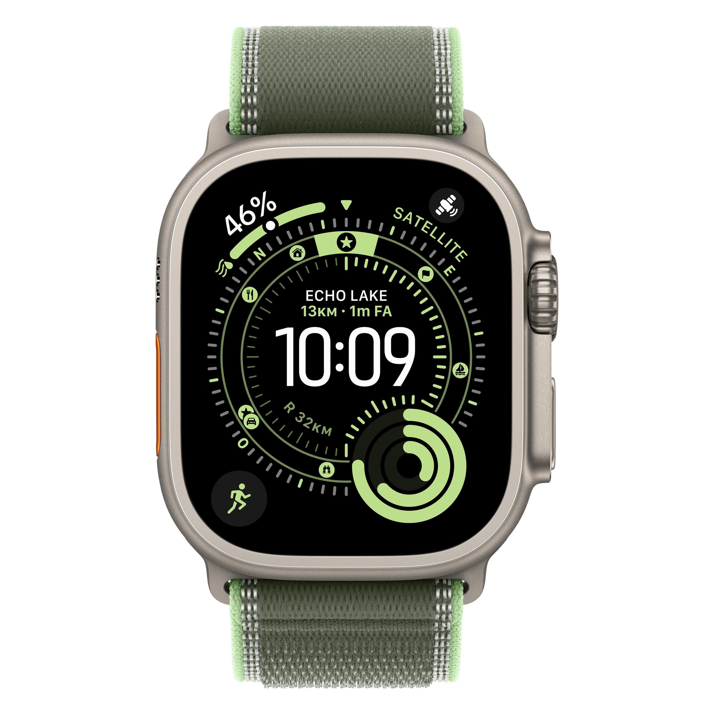 Apple Trail Loop (49 mm, 100 % recyceltes Elastan, 100 % Recyceltes Polyester, 60 % recyceltes Nylon) (MG9N4ZM/A)