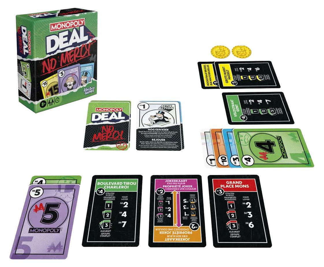 Hasbro Gaming Monopoly Deal kaartspel voor 8+ jaar