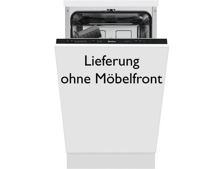 Amica vollintegrierbarer Geschirrspüler EGSPV 587 916, 9 l, 9 Maßgedecke, Klein, praktisch, flexibel – dein Helfer für den täglichen Abwasch