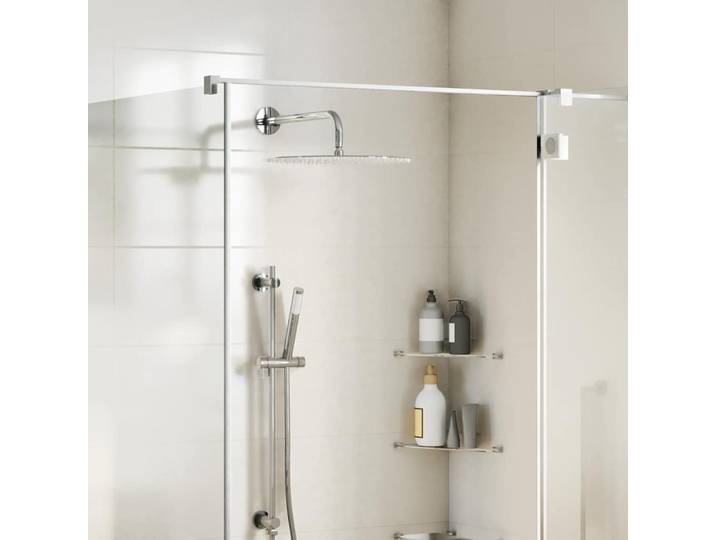 vidaXL Regenbrause Edelstahl 304 40 cm Rund