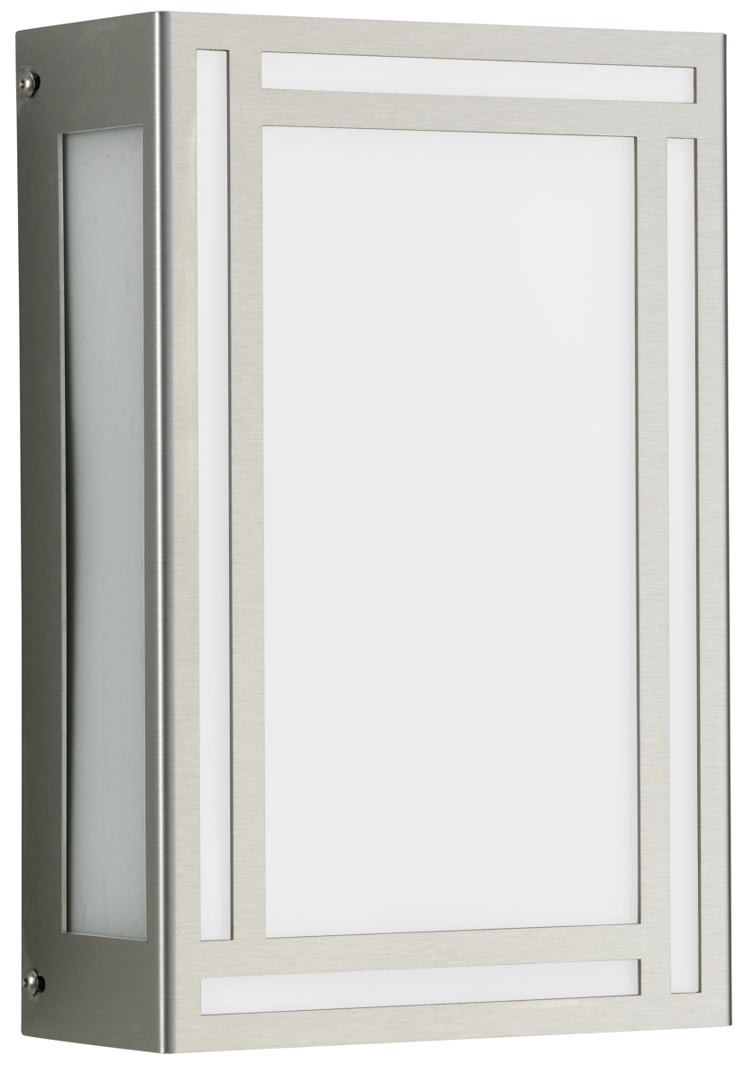 Albert LED-Wandaußenleuchte Edelstahl 696384 4007235963847