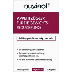 Nuvinol Appetitzügler für die Gewichtsreduzierung 42 ST