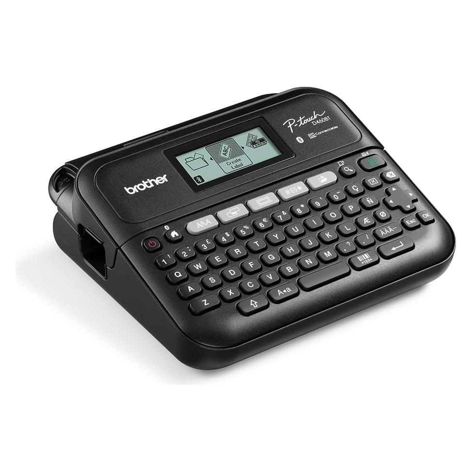 Brother Etiqueteuse Bureautique Professionnelle Bluetooth 18mm Avec Mallette De Transport Adaptateur (PT-D460BTVP)