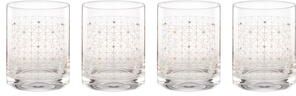 "Lenox Tuscany Classics Gold Dust Double Old Fashioned Glasses, Set of 4 - 3"" Round"