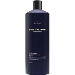 Sebastian, Shampoo, Professional No Breaker Nourishing & Bonding Shampoo 1000ml (Flüssiges Shampoo, 1000 ml)