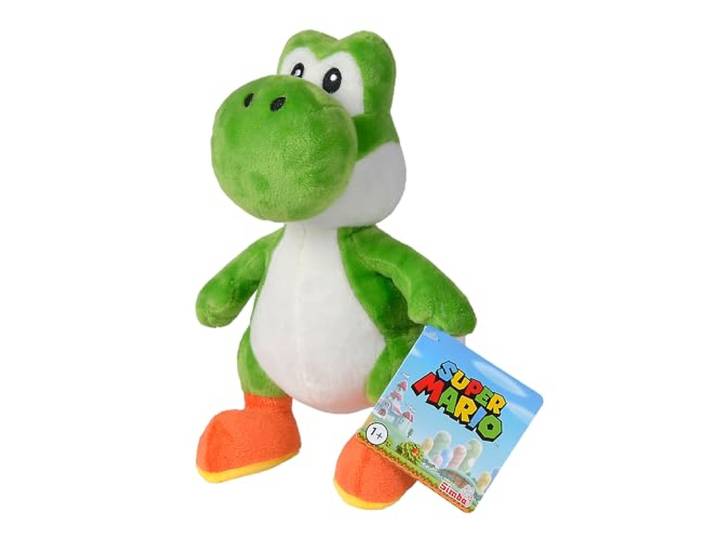 Simba Toys 109231009YOS Yoshi knuffeldier, geschikt vanaf de eerste maanden, 20 cm