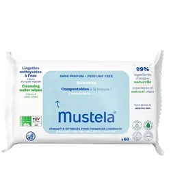Mustela Biologisch Abbaubare Tücher Von 60 Einheiten
