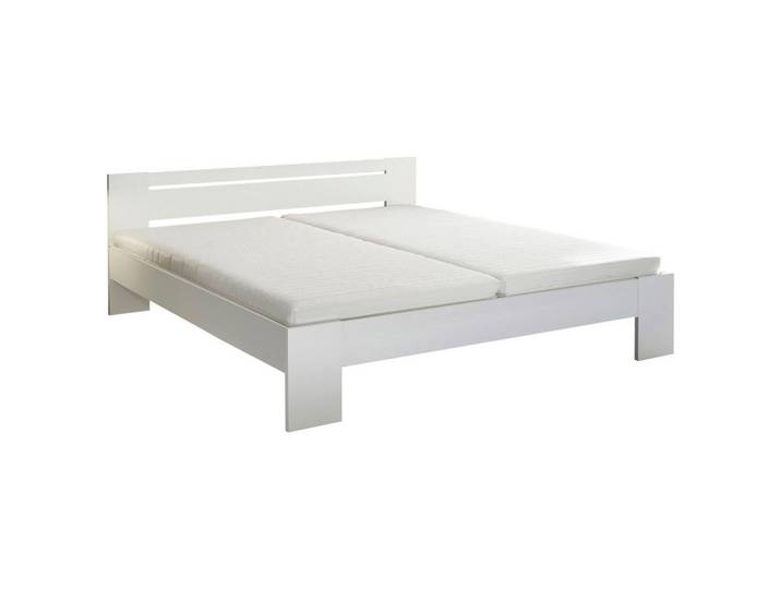 Boxxx Bett, Weiß, 180x200 cm, in verschiedenen Größen erhältlich, Schlafzimmer, Betten, Doppelbetten