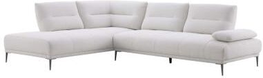"Pasargad Home Manhattan Sectional Sofa with Adjustable Backrests - W115""xD88""xH35"""