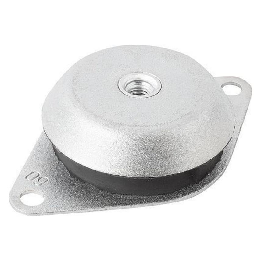 Kipp Maschinenfuss K0687, Stahl, Form A (42569359)
