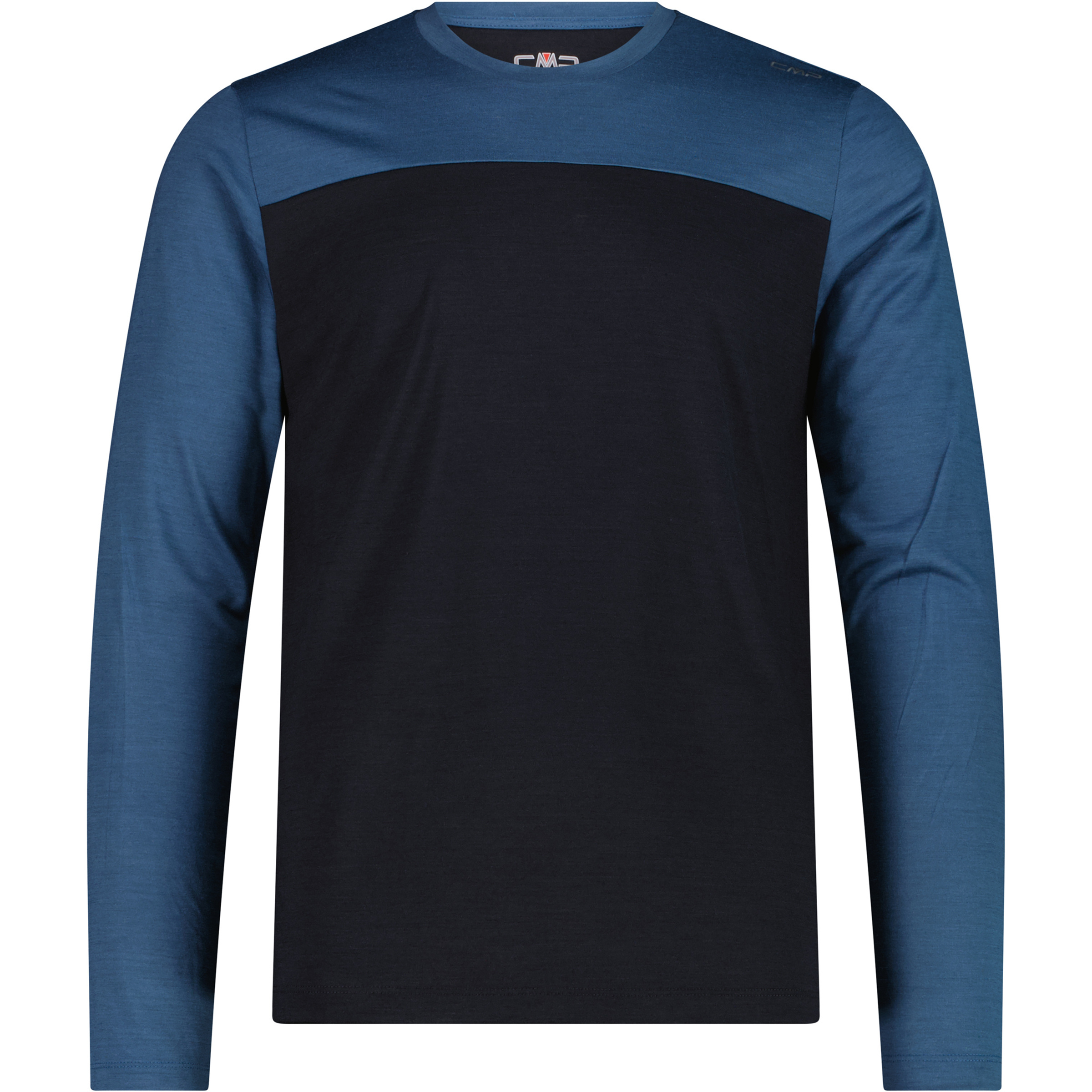 CMP Herren Longsleeves grau Größe XXL Lifestyle Hautfreundlich Merinowolle