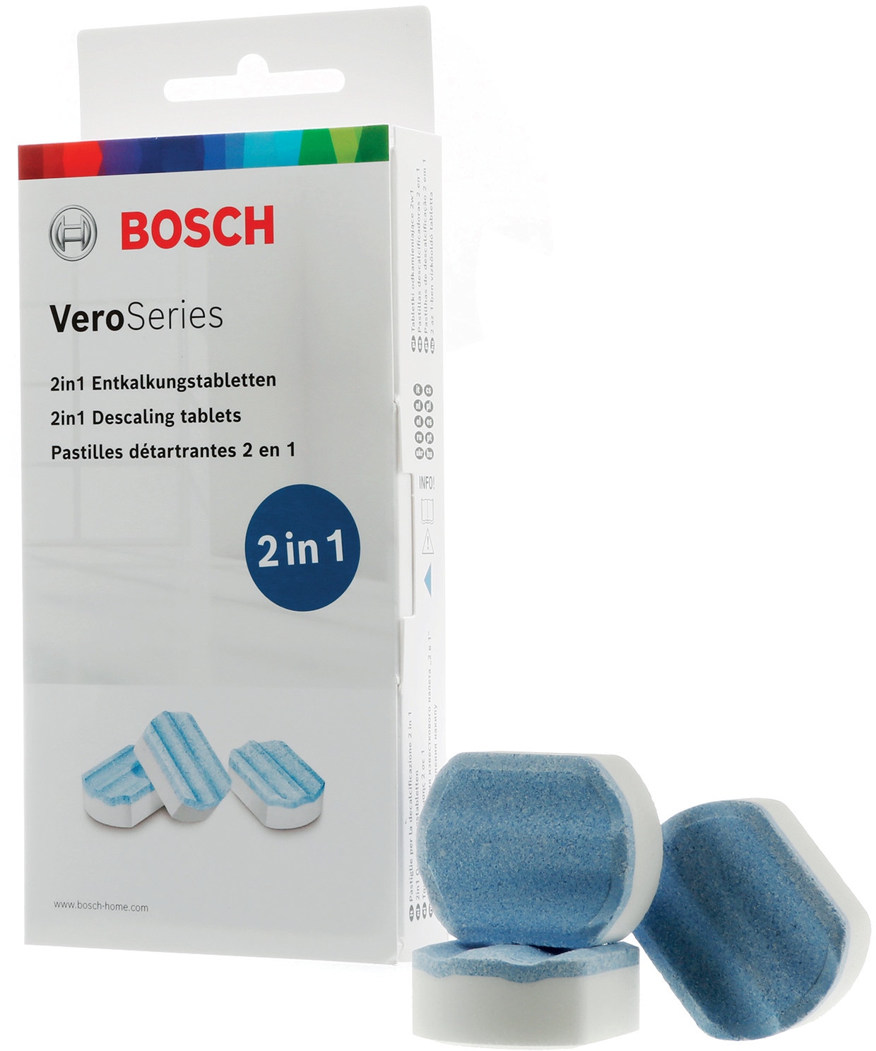 Bosch TCZ8002A Entkalkungstabletten 3 Stck. a`36g
