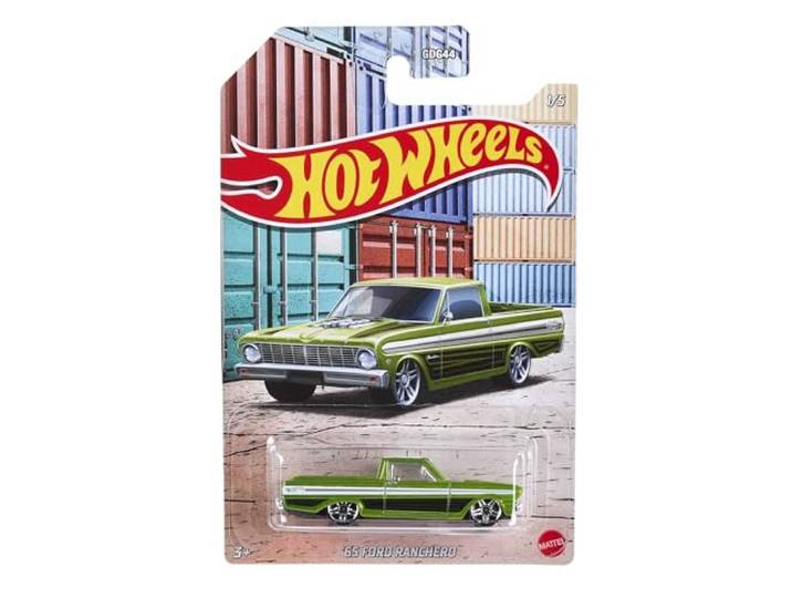 Hot Wheels Auto Hot Pickups '65 Ford Ranchero groen/wit